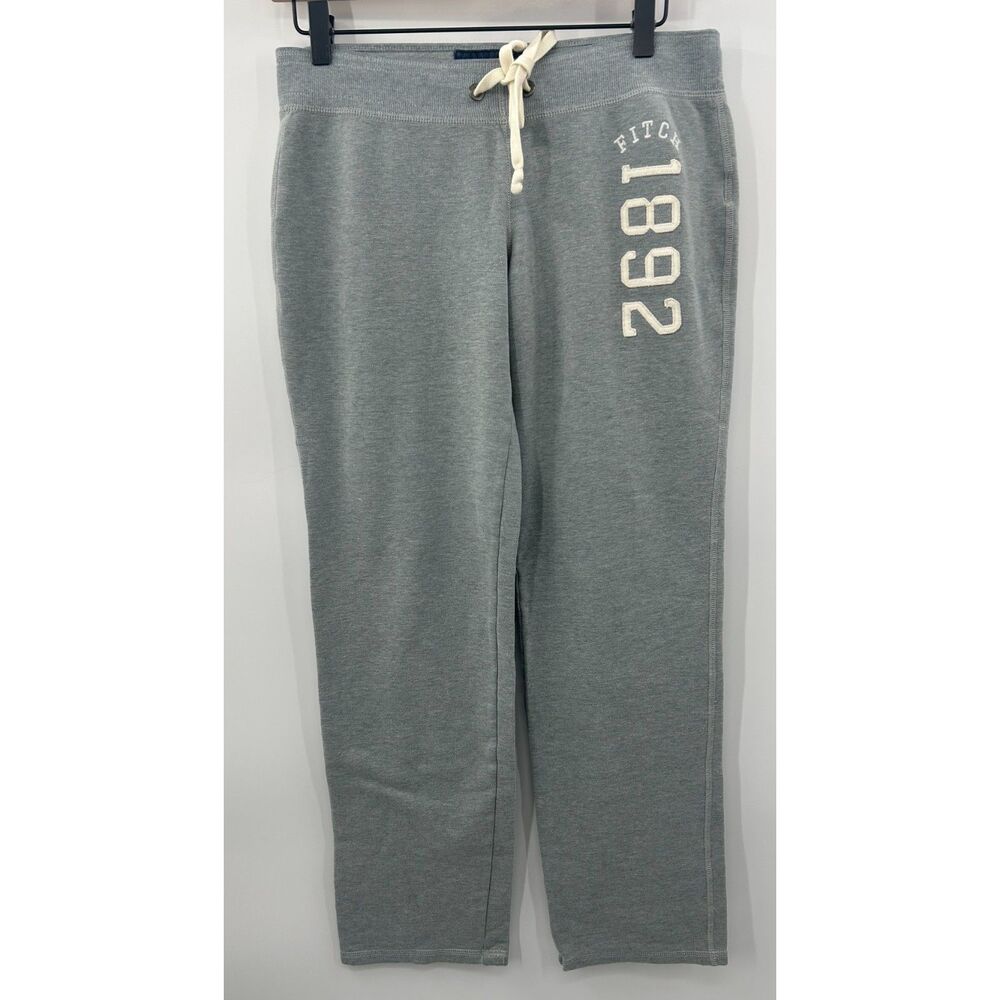 Y2K Abercrombie and Fitch Gray Low Rise Grey Sweatpants M Lounge Pants